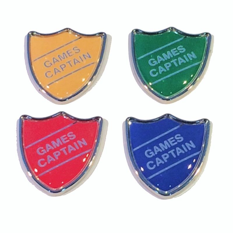 GAMES CAPTAIN badge